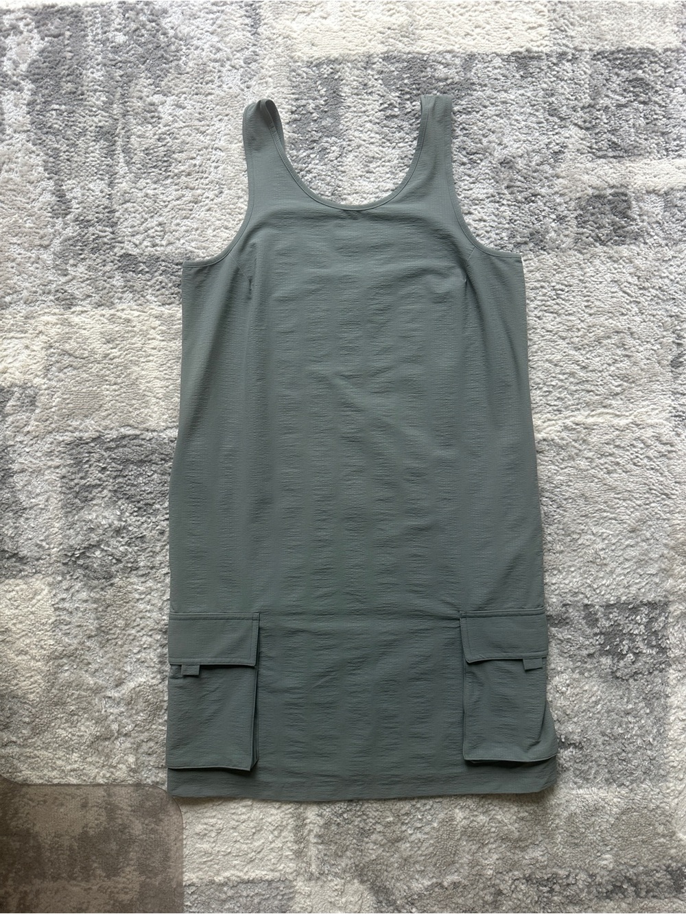 FLX Athletic Style Quick Dry  Summer Casual Dress Green Size XS Side Pockets
